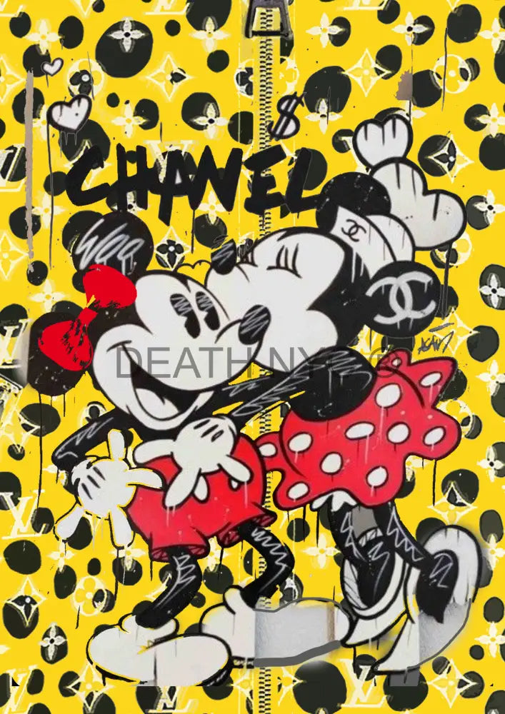 ’Deathac88’’ 45X32Cm Mickey (Edition Of 100*) (2024) Art Print