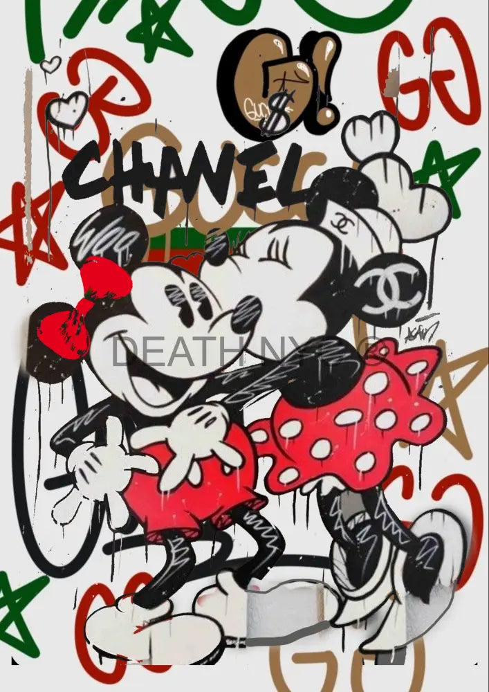 ’Deathac91’’ 45X32Cm Mickey (Edition Of 100*) (2024) Art Print