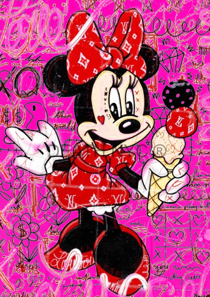 ’Deathac94’’ 45X32Cm Mickey (Edition Of 100*) (2024) Art Print