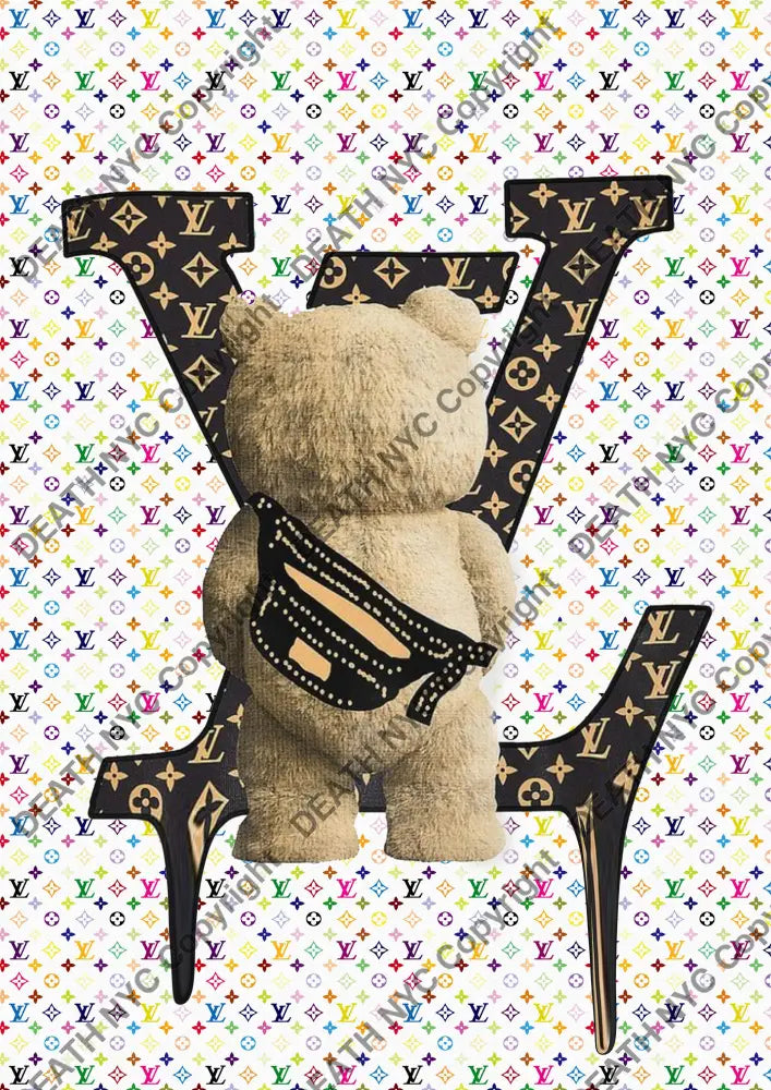 ’DEATHAC99’’ 29x21cm (Edition of 100*) (2024) bear Art Print