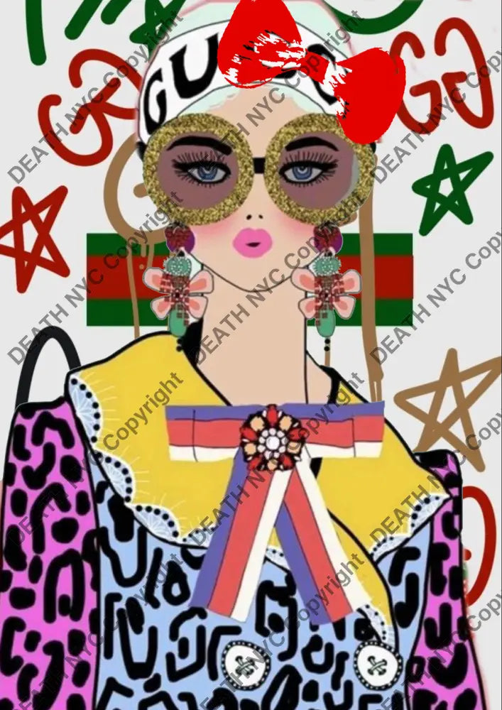 ’DEATHAD231’’ 45x32cm (Edition of 100*) (2024) g cc Art Print