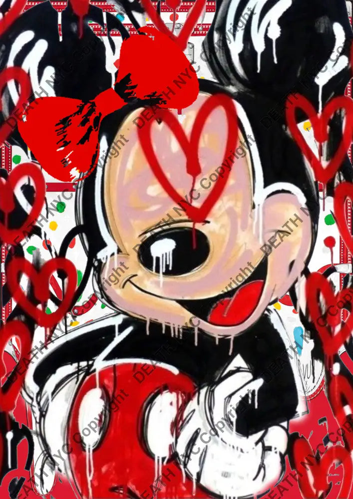 ’DEATHAE147’’ 45x32cm (Edition of 100*) (2024) mouse Art Print