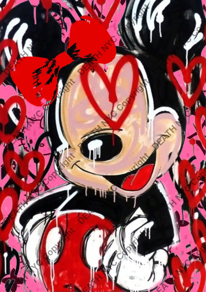 ’DEATHAE148’’ 45x32cm (Edition of 100*) (2024) mouse Art Print
