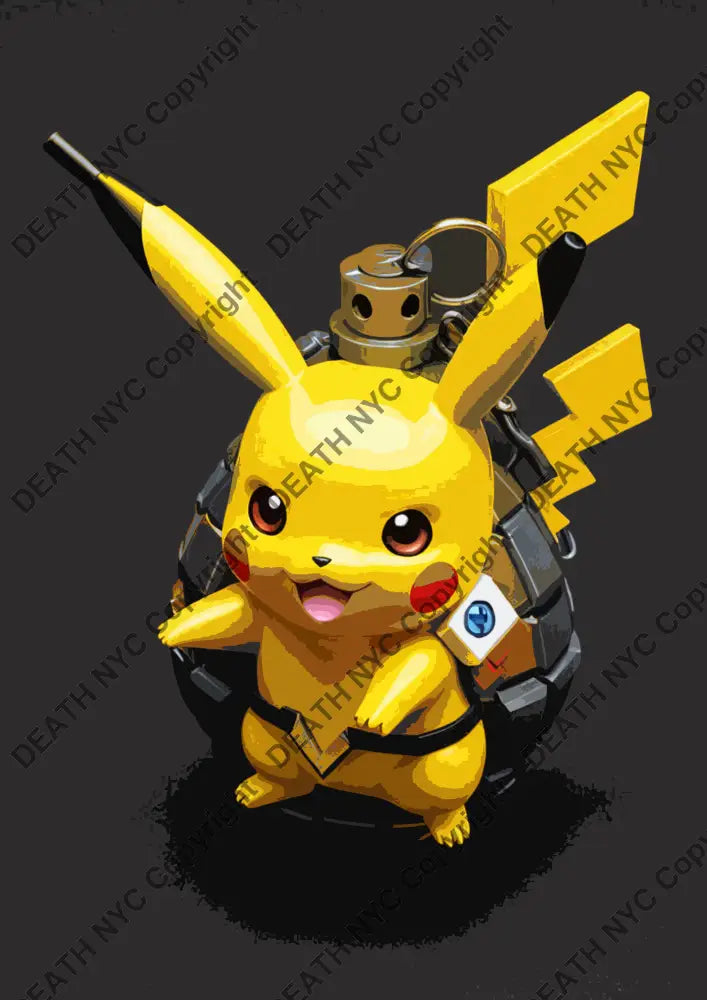 ’Deathah20’’ 45X32Cm Pika (Edition Of 100*) Art Print