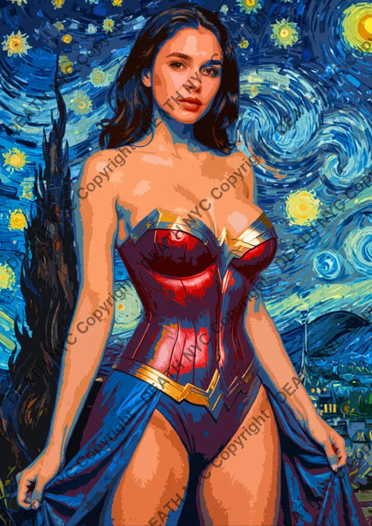 ’Deathah7’’ 45X32Cm (Edition Of 100*) (2024) Wonder Art Print