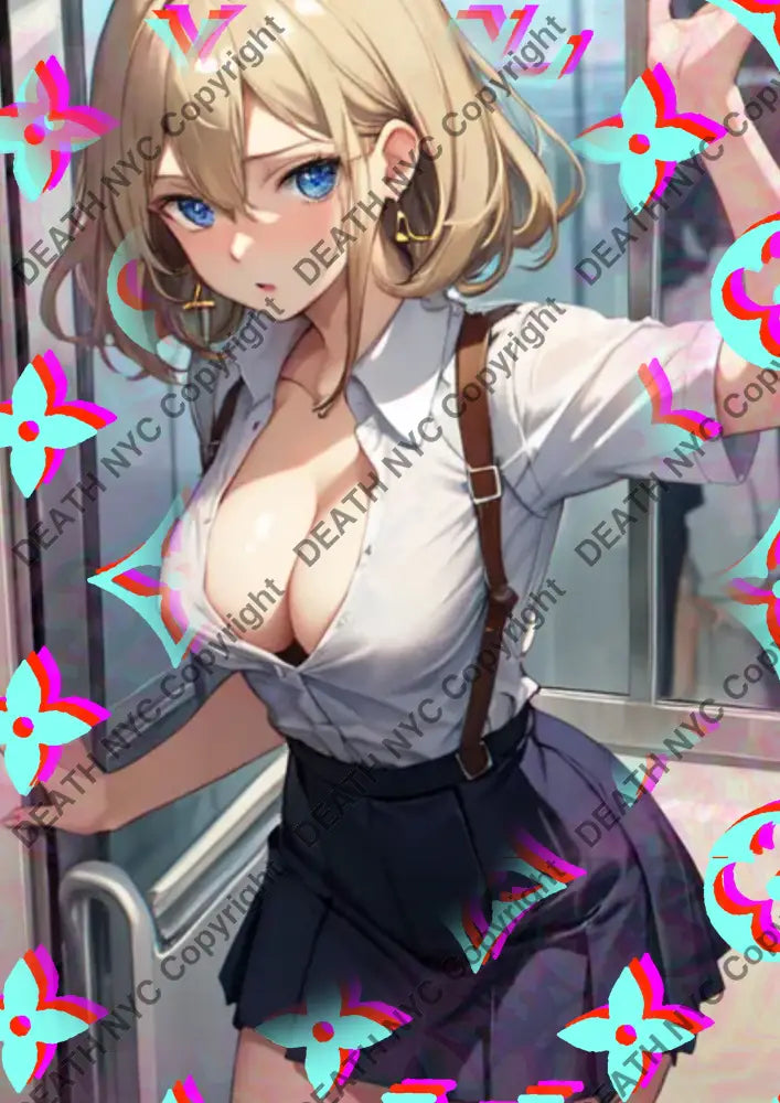 ’Deathaj58’’ 45X32Cm Sexy Girl (Edition Of 100*) Art Print