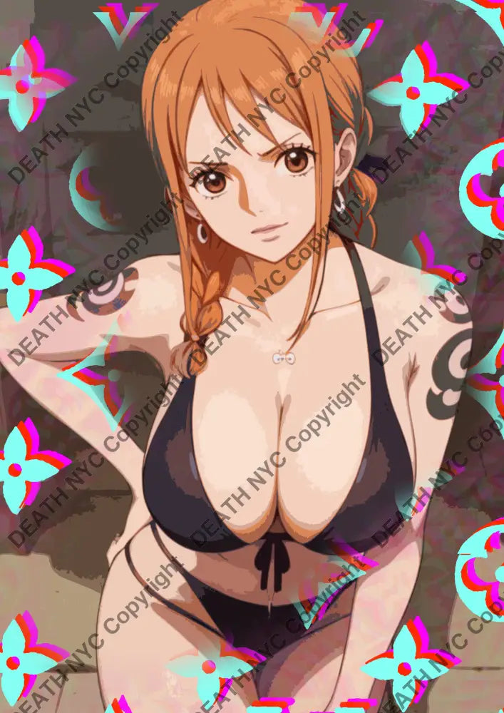 ’Deathaj69’’ 45X32Cm Sexy Girl (Edition Of 100*) Art Print