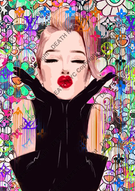 ’Deathak100’’ 45X32Cm Chnl (Edition Of 100*) Art Print