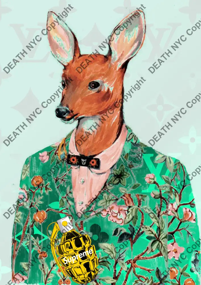 ’Deathak129’’ 45X32Cm Gucc (Edition Of 100*) Art Print