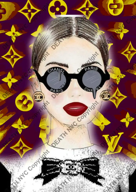’Deathak31’’ 45X32Cm C Girl (Edition Of 100*) Art Print