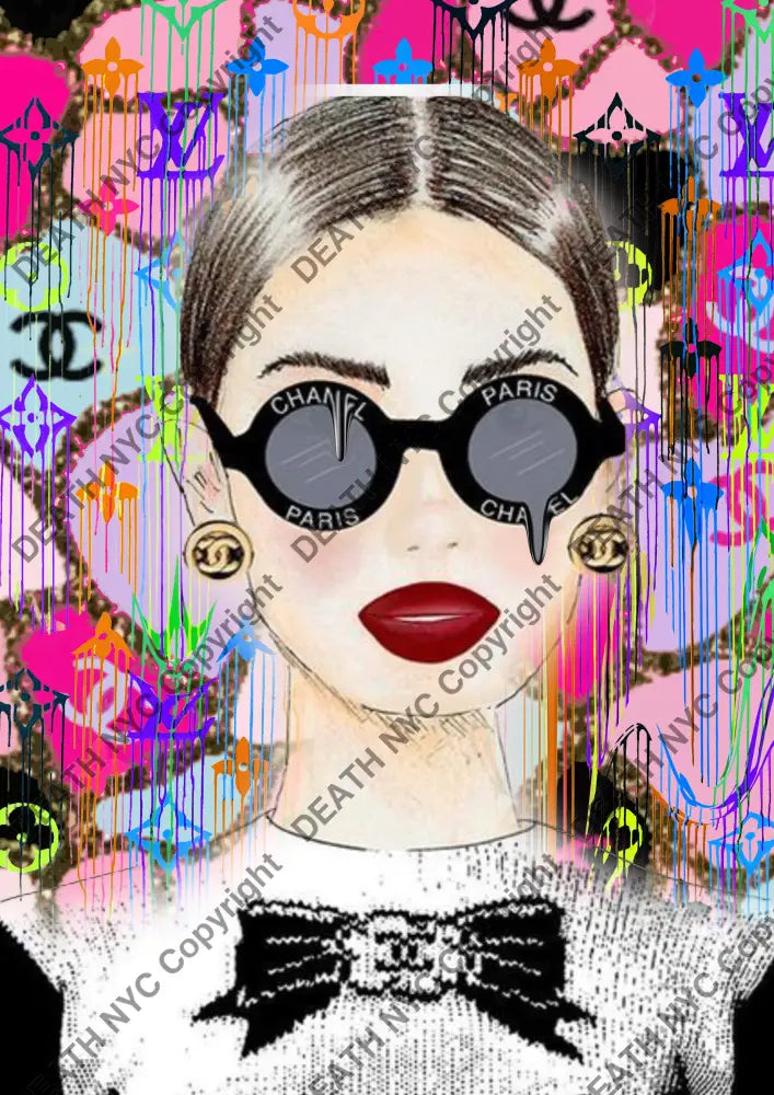 ’Deathak32’’ 45X32Cm C Girl (Edition Of 100*) Art Print