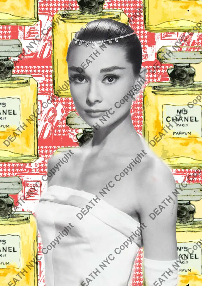 ’Deathao68’’’ 45X32Cm Audrey (Edition Of 100*) (2024) Art Print