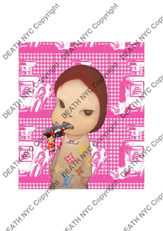 ’Deathap1’’ 45X32Cm Cute (Edition Of 100*) (2024) Art Print