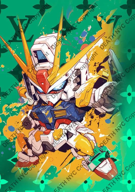 ’Deathap21’’ 45X32Cm (Edition Of 100*) (2024) Gun Art Print