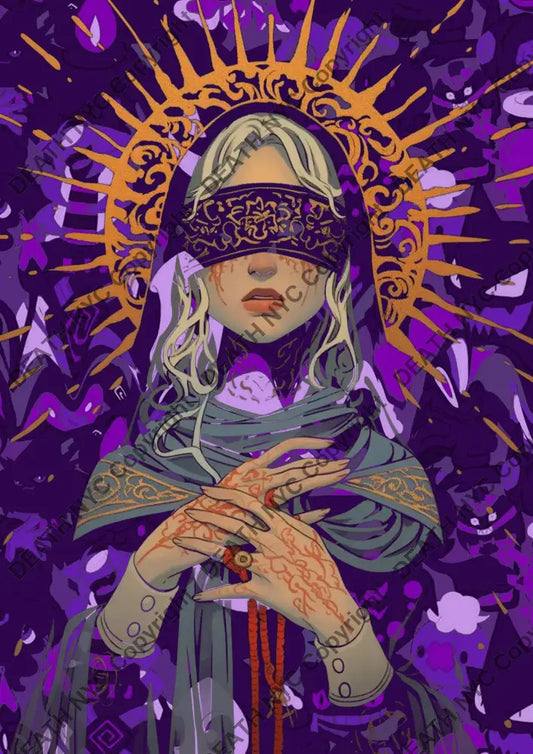 ’Deathap53’’ 45X32Cm (Edition Of 100*) (2024) Girl Art Print