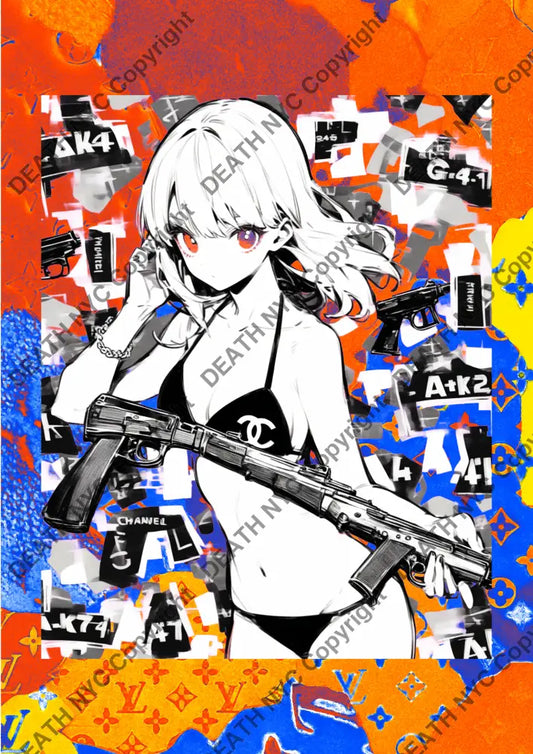 ’Deathas1’’ 45X32Cm (Edition Of 100*) (2024) Art Print