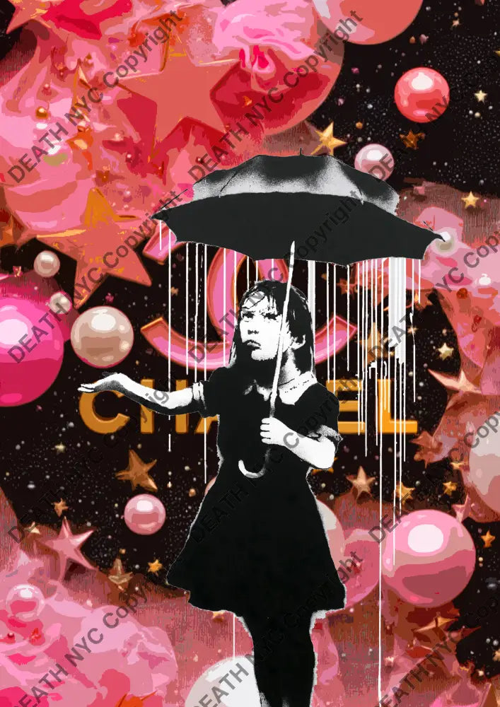 ’Deathau113’’ 45X32Cm (Edition Of 100*) (2024) Bank Art Print