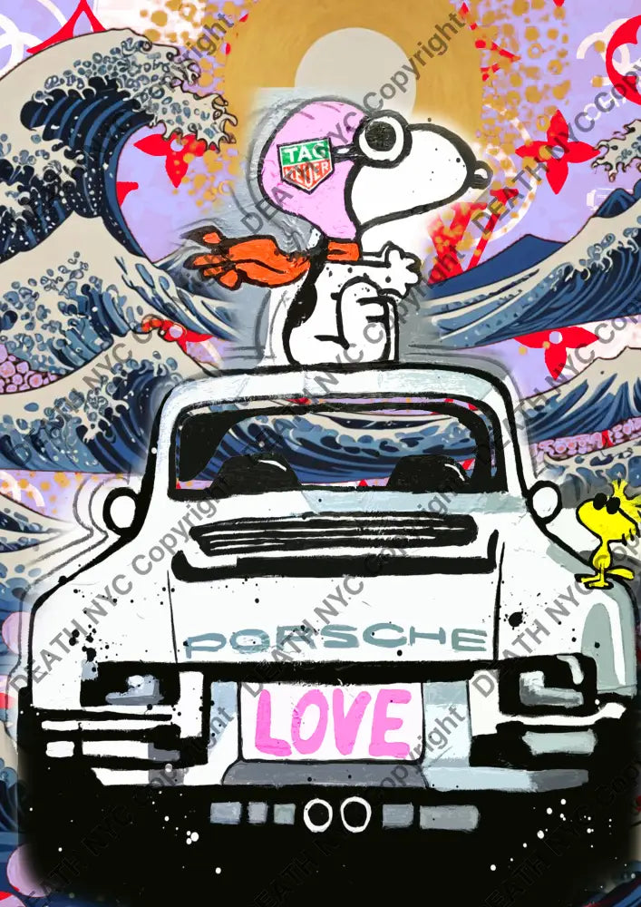 ’Deathav101’’ Silly 45X32Cm (2024) Art Print