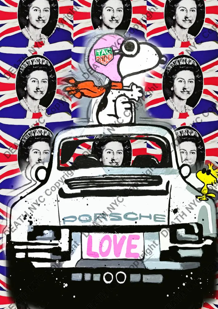 ’DEATHAV114’’ silly 45x32cm (2025) Art Print