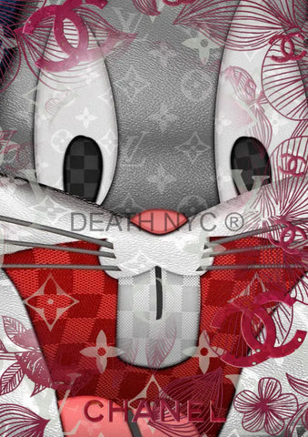 ’Deathaw134’’ 45X32Cm (Edition Of 100*) (2024) Bunny Art Print