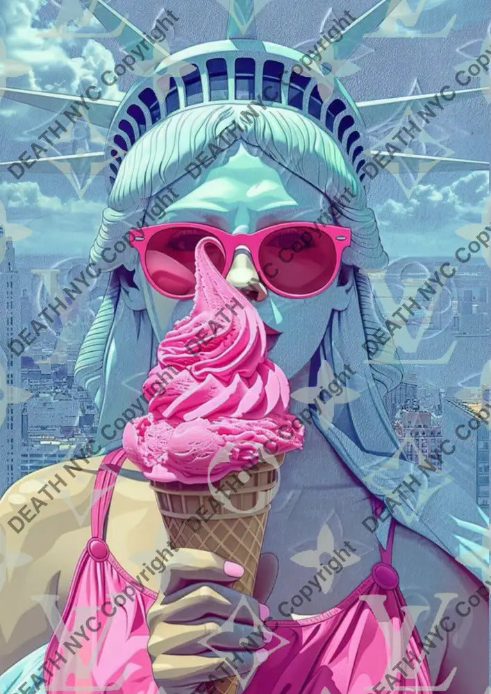 ’Deathaw138’’ 45X32Cm (Edition Of 100*) (2025) Freedom Art Print