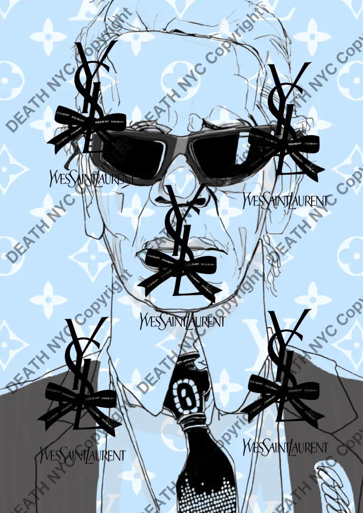 ’Deathaw154’’ 45X32Cm (Edition Of 100*) (2024) K Rl Art Print