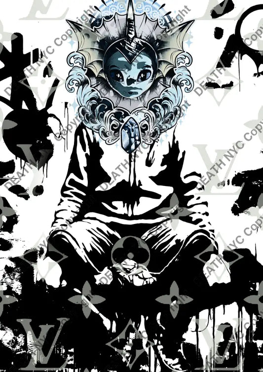 ’Deathaw28’’ 45X32Cm (Edition Of 100*) (2024) Bank Art Print