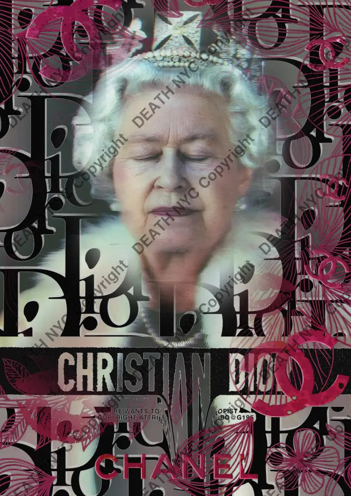 ’DEATHAY126’’ 45x32cm (Edition of 100*) (2025) queen Art Print