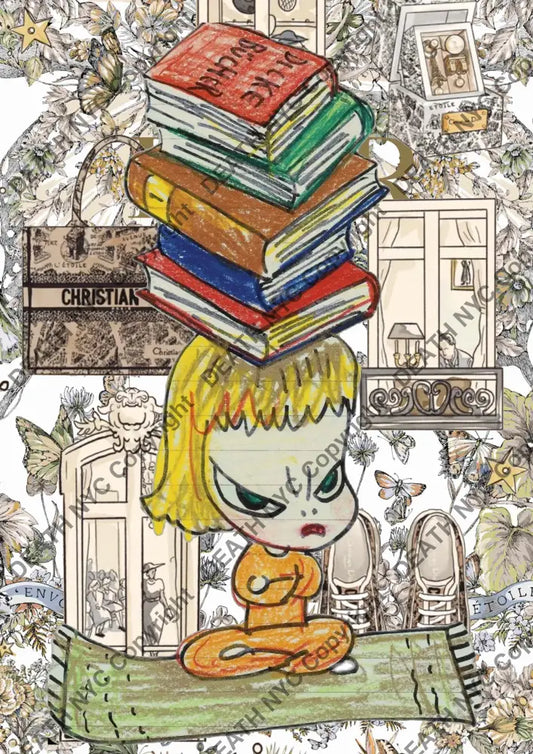 ’DEATHAY50’’ 29x21cm (Edition of 100*) (2025) cute Art Print