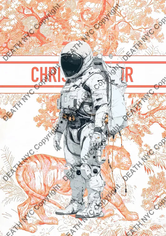 ’Deathay65’’ 45X32Cm (Edition Of 100*) (2024) Astro Art Print