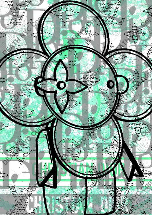 ’DEATHAY7’’ 45x32cm (Edition of 100*) (2025) viv Art Print