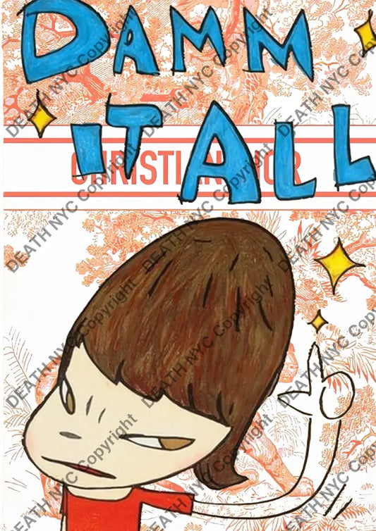 ’Deathay70’’ 45X32Cm (Edition Of 100*) (2024) Cute Art Print