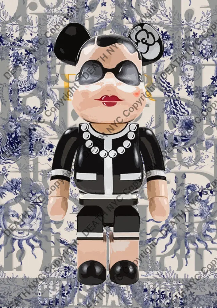’DEATHAY77’’ 29x21cm (Edition of 100*) (2025) bear Art Print
