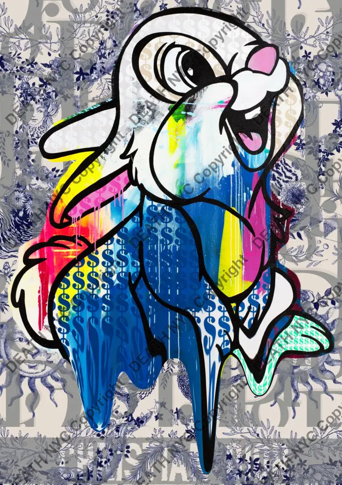 ’DEATHAY79’’ 29x21cm (Edition of 100*) (2025) bunny Art Print