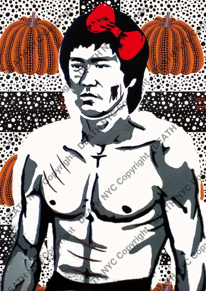 ’DEATHAZ107’’ 45x32cm (Edition of 100*) (2025) bruce Art Print