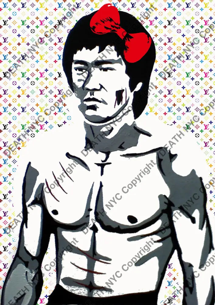 ’DEATHAZ110’’ 45x32cm (Edition of 100*) (2025) bruce Art Print