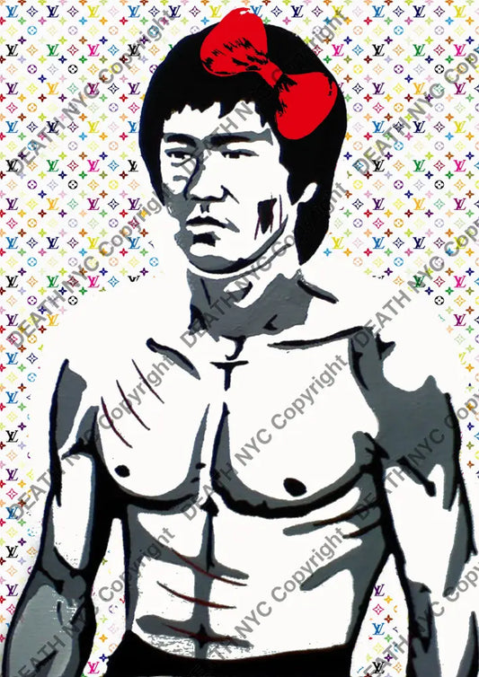 ’DEATHAZ110’’ 45x32cm (Edition of 100*) (2025) bruce Art Print