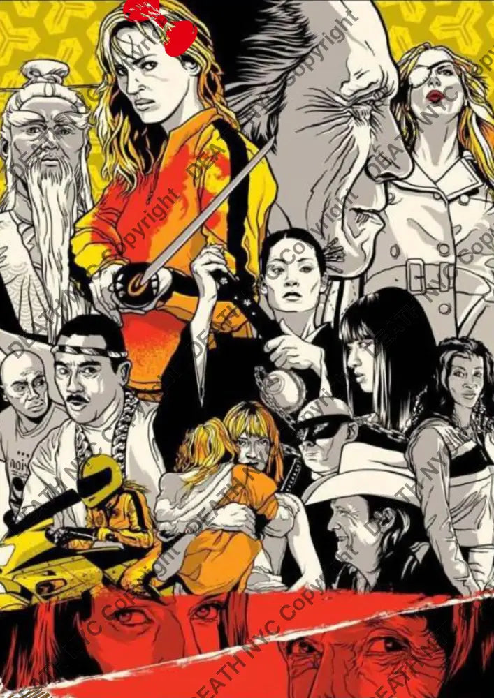 ’Deathaz115’’ 45X32Cm (Edition Of 100*) (2025) Kill Art Print
