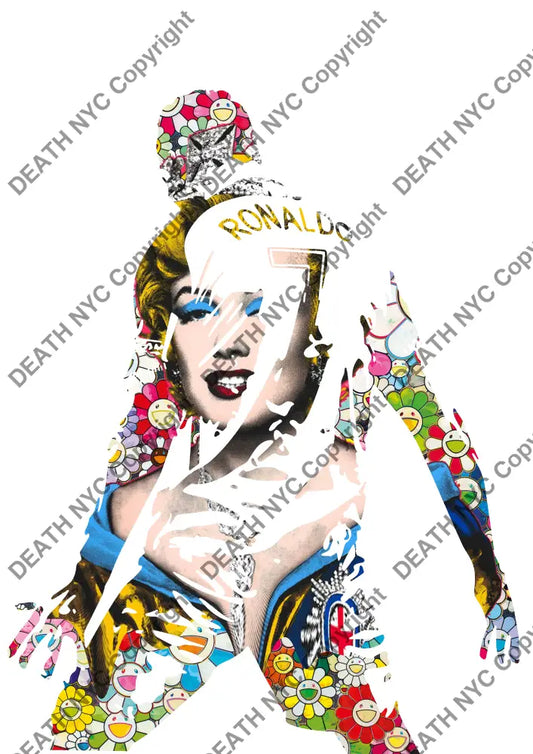 ’Deathaz13’’ 45X32Cm (Edition Of 100*) (2024) C Ron Art Print