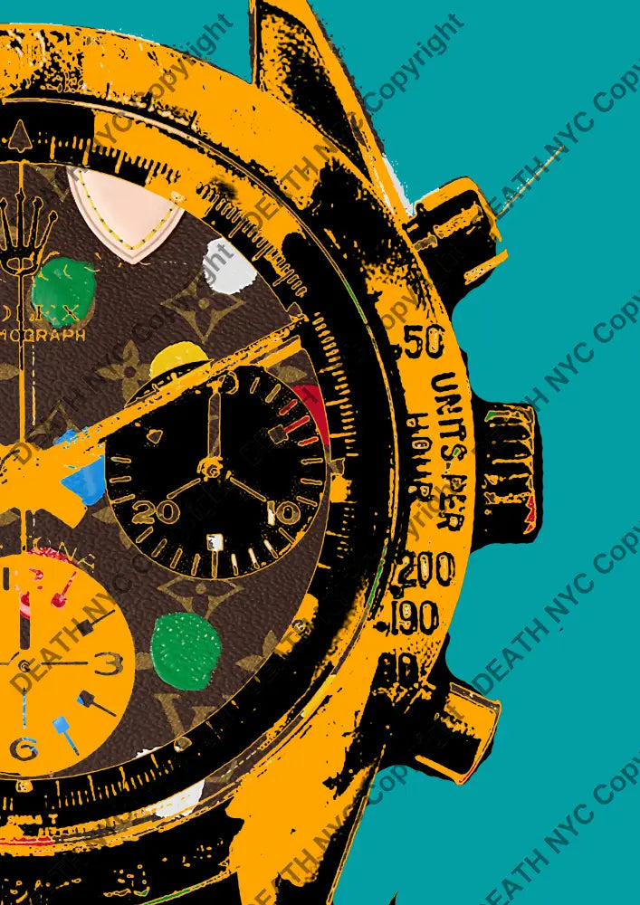 ’Deathaz181’’ 45X32Cm Ro (Edition Of 100*) (2024) Art Print