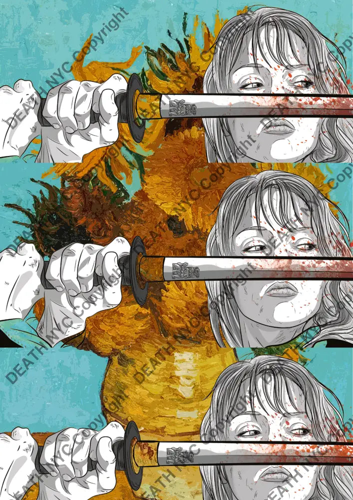 ’Deathaz217’’ 45X32Cm Kill (Edition Of 100*) (2025) Art Print