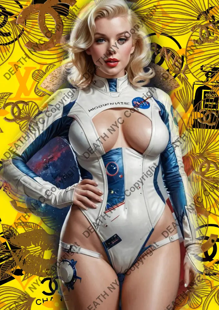 ’Deathaz239’’ 45X32Cm (Edition Of 100*) (2025) Monr Art Print