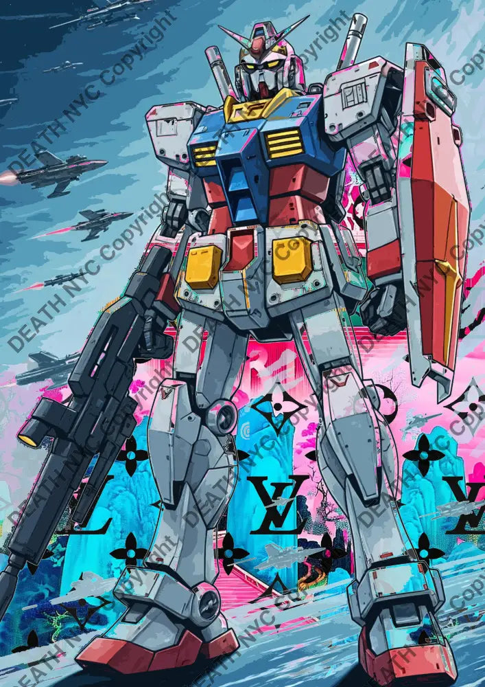 ’Deathaz279’’ 45X32Cm (Edition Of 100*) (2025) Gund Art Print