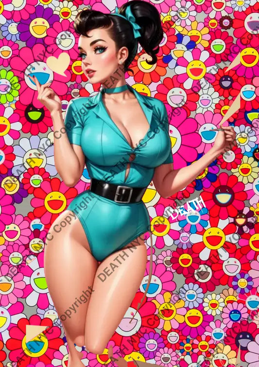 ’Deathaz389’’ 45X32Cm (Edition Of 100*) (2024) Art Print