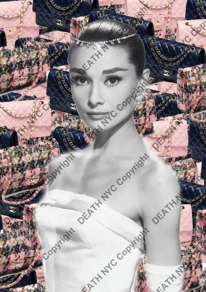 ’Deathaz407’’ 45X32Cm Audrey (Edition Of 100*) (2025) Art Print