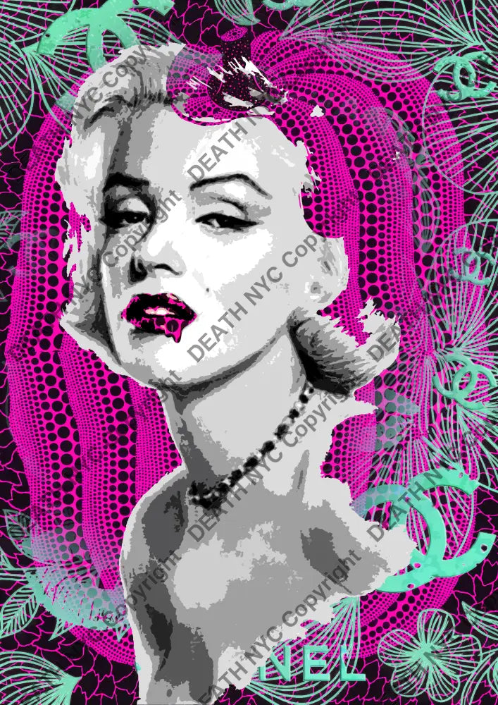 ’Deathaz44’’ 45X32Cm (Edition Of 100*) (2024) Monr Art Print