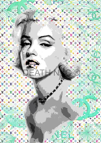 ’Deathaz45’’ 45X32Cm (Edition Of 100*) (2024) Monr Art Print