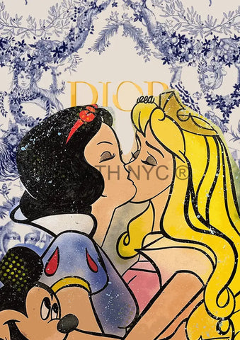 ’Deathaz51’’ 45X32Cm (Edition Of 100*) (2024) Kissing Art Print