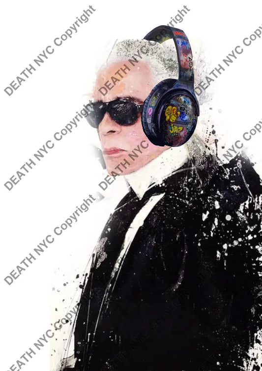 ’Deathaz55’’ 45X32Cm (Edition Of 100*) (2024) Karl Art Print