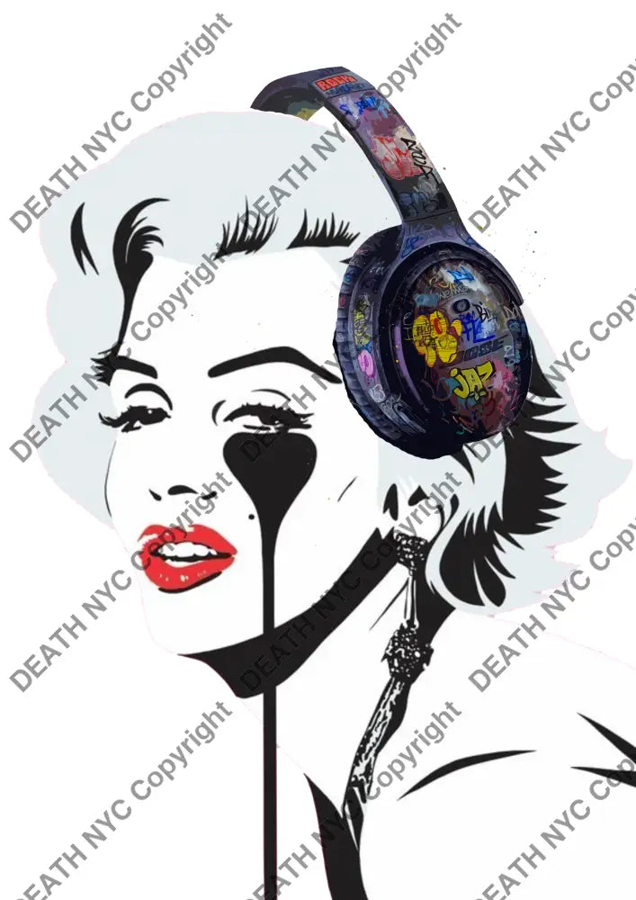 ’Deathaz59’’ 45X32Cm (Edition Of 100*) (2024) Kissing Art Print